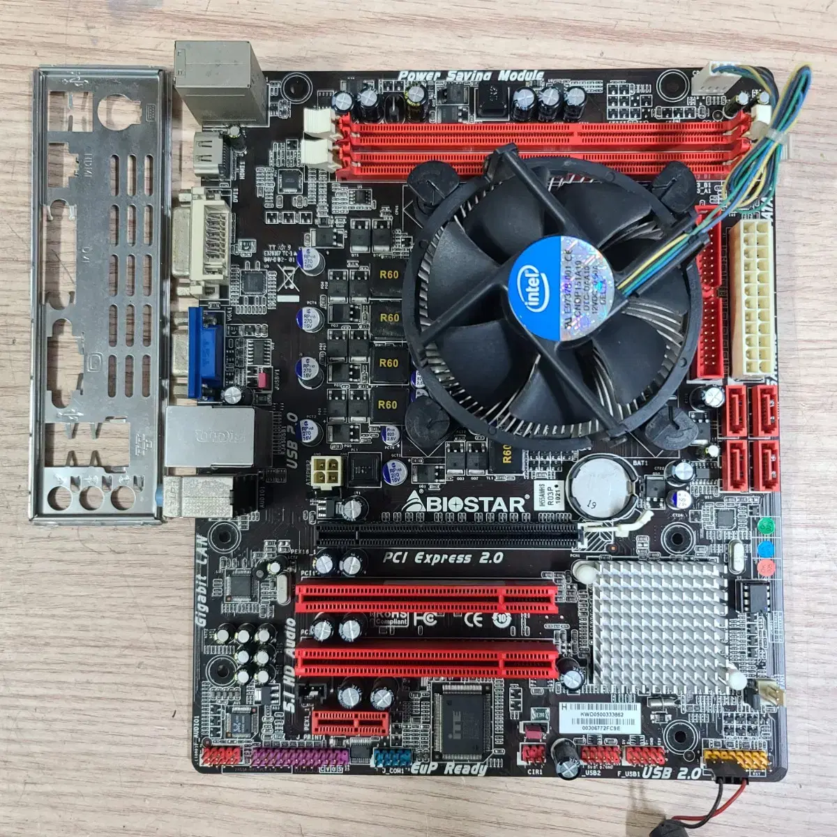 Biostar H55 HD 1156 CPU